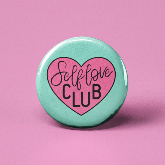 Self Love Club Pinback Button