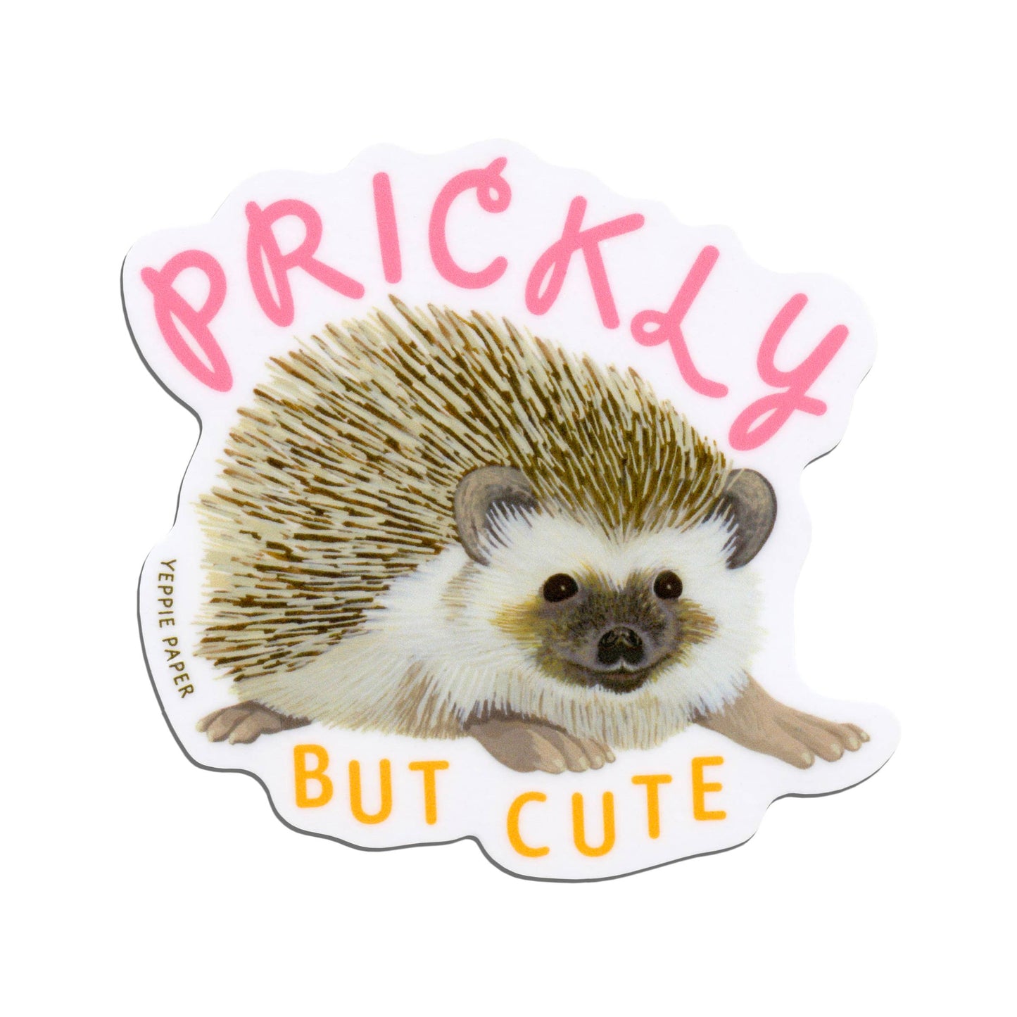 Prickly Hedgehog Sticker