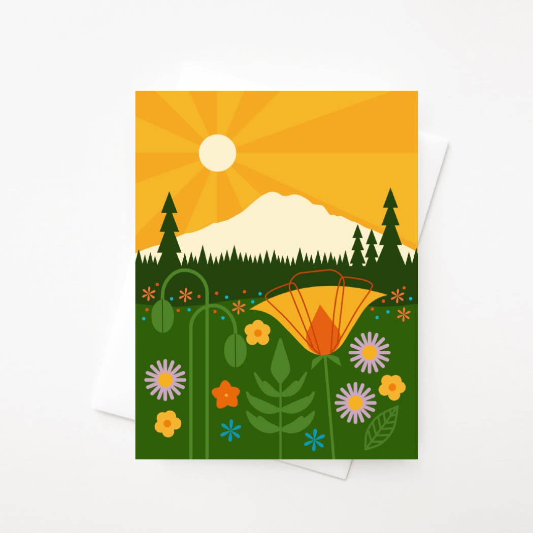 Mount Rainier Card