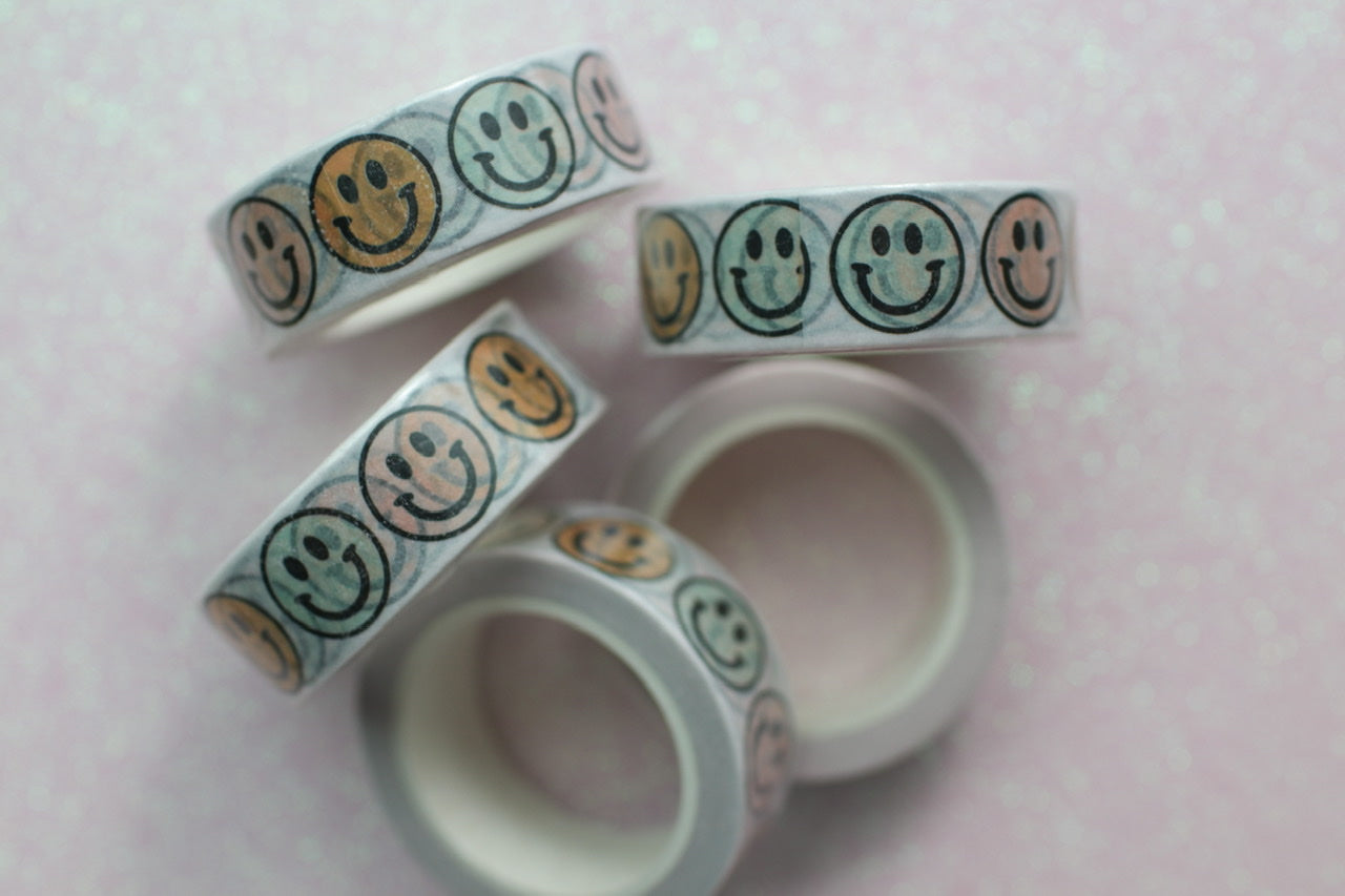 Smiley Face Washi Tape