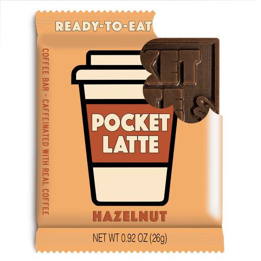Pocket Latte- Hazelnut Coffee Bar