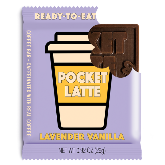 Pocket Latte- Lavender Vanilla Coffee Bar