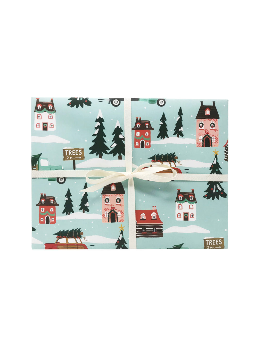 Tree Toters Gift Wrap (Set of 3 rolled sheets)