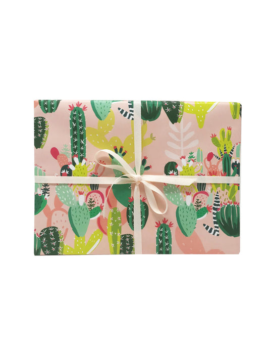 Prickly Pear Gift Wrap (Set of 3 rolled sheets)