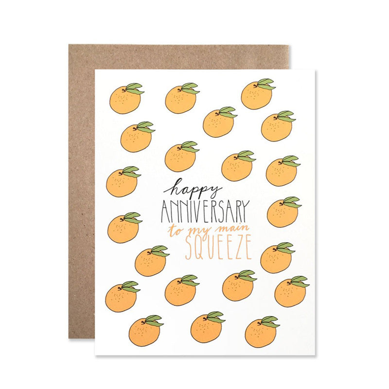 Happy Anniversary Main Squeeze Card