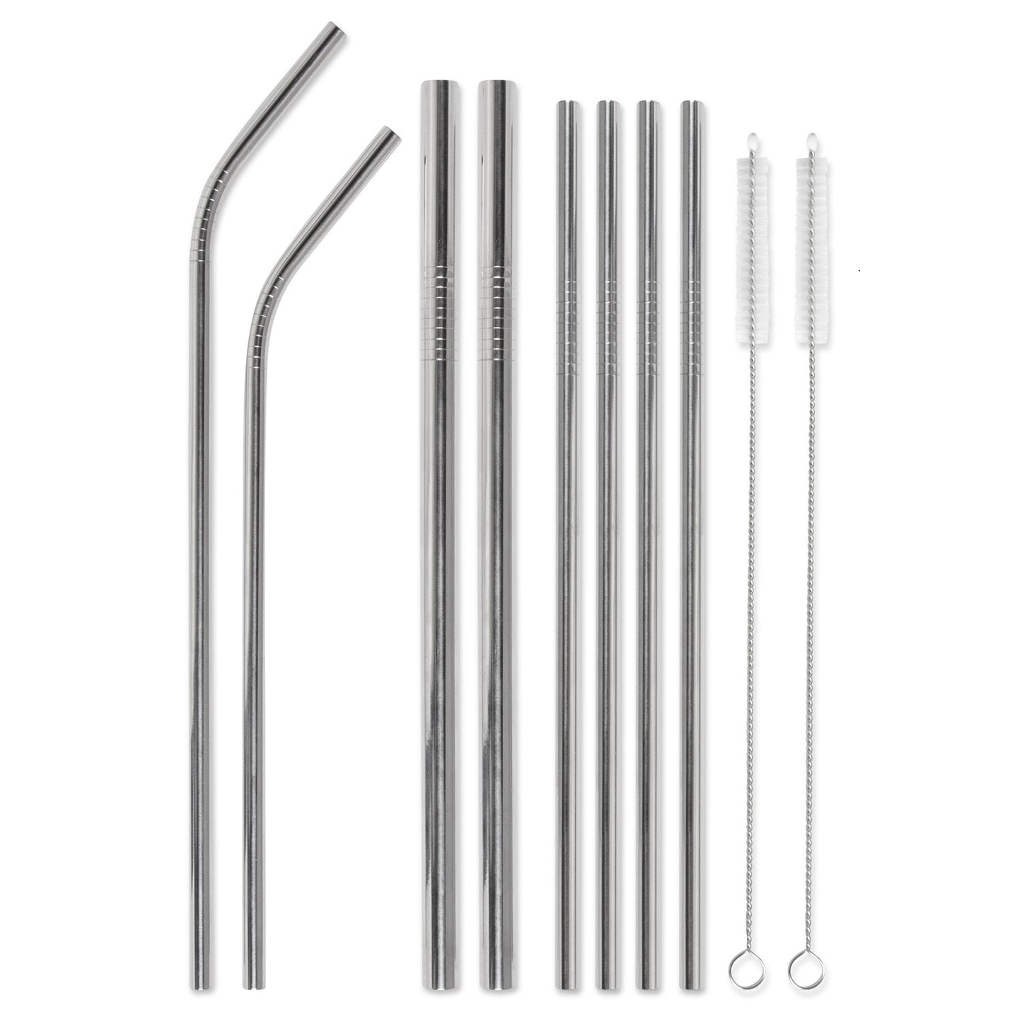 Stainless Steel Straw Set | "This Is The Last Straw" (You'll Ever Buy)