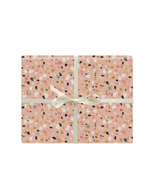 Terrazzo Confetti Gift Wrap (Set of 3 rolled sheets)