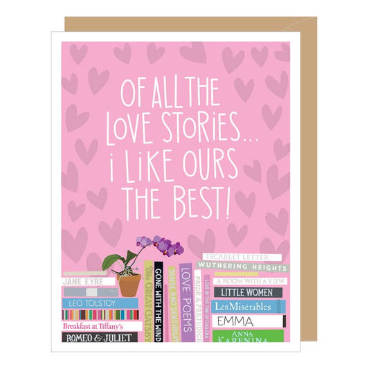 Love Story Valentine's Day Card