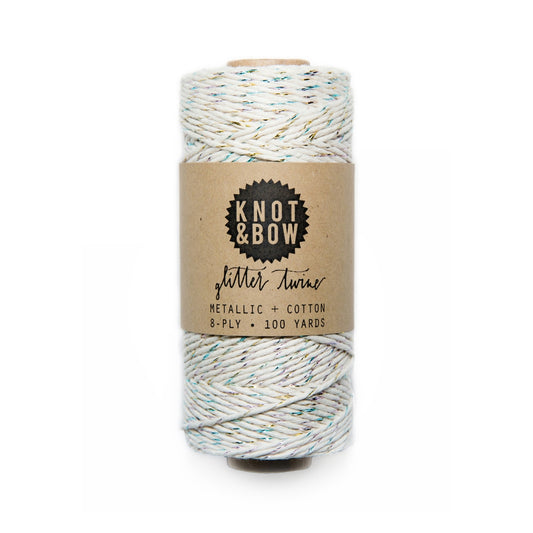 Prism Glitter Twine Card by Knot & Bow (100 yards)