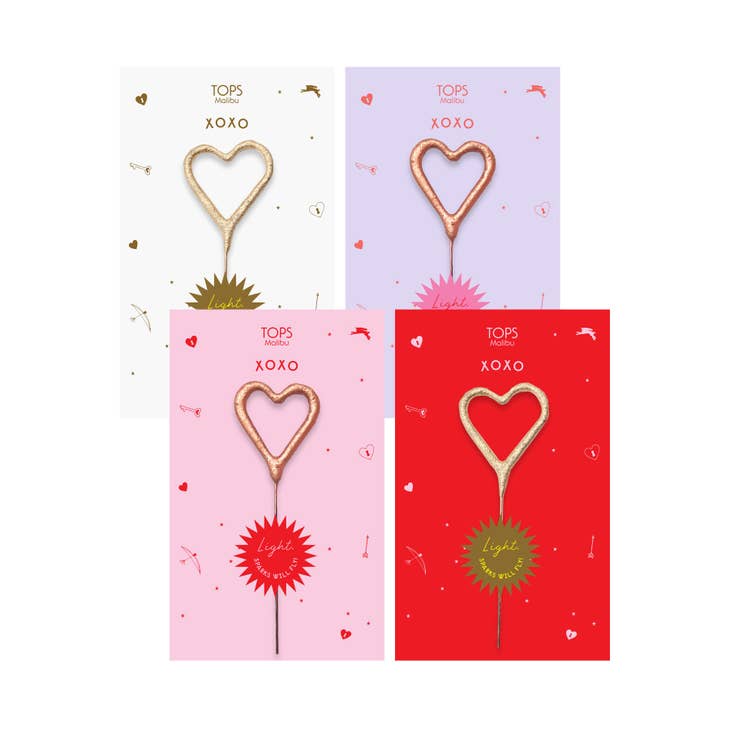 Sparkler Card XO (Sold Individually)