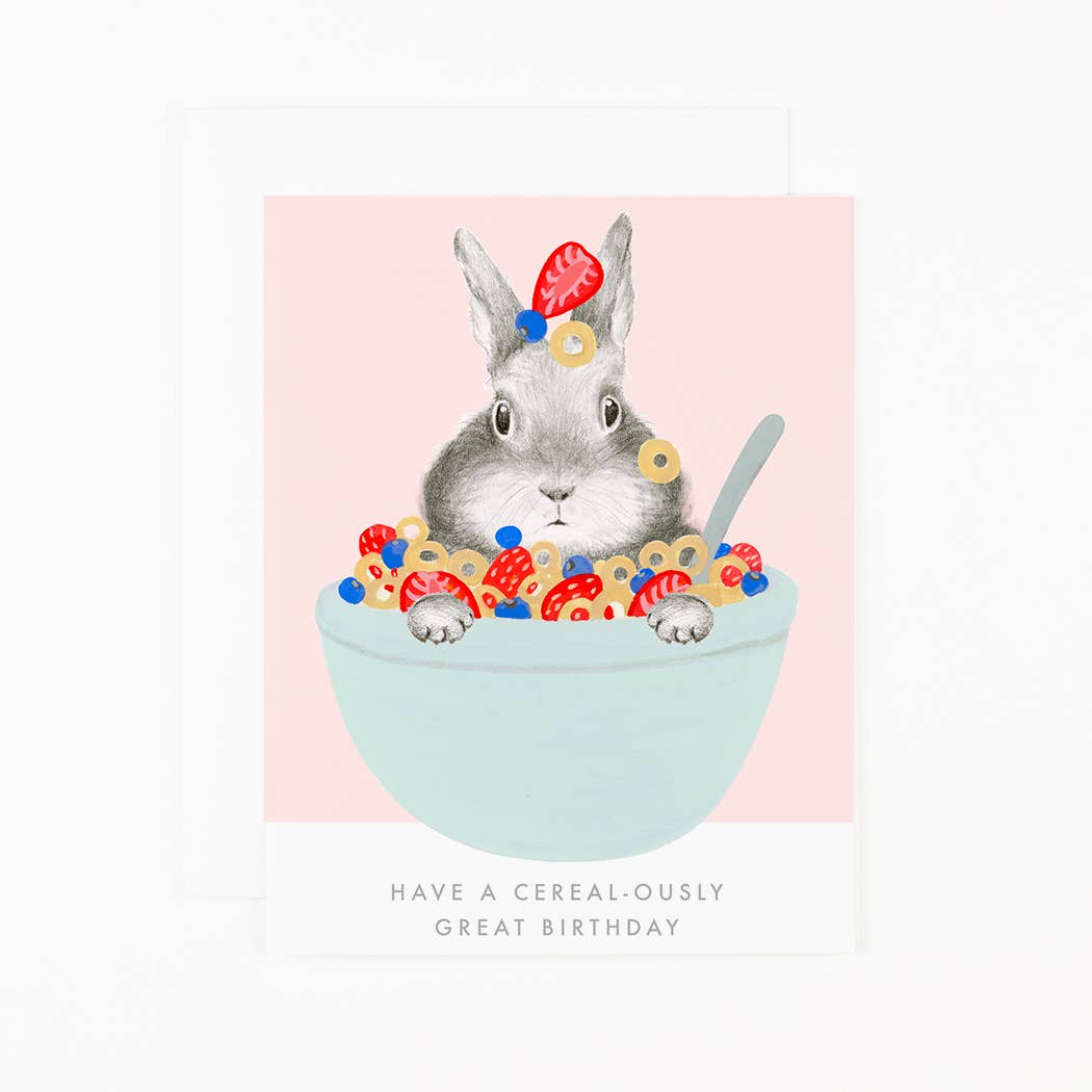 Have a Cereal-ously Great Birthday Card
