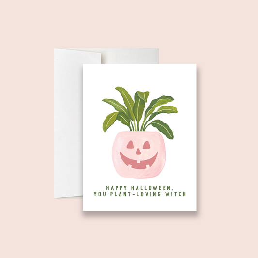 Pumpkin Plant Greeting Card