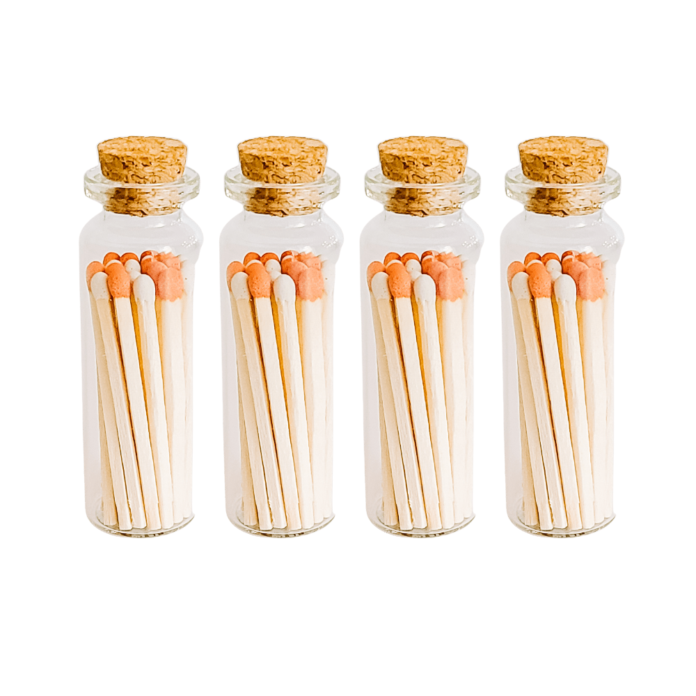 Orange Creamsicle Matches in Small Corked Vial