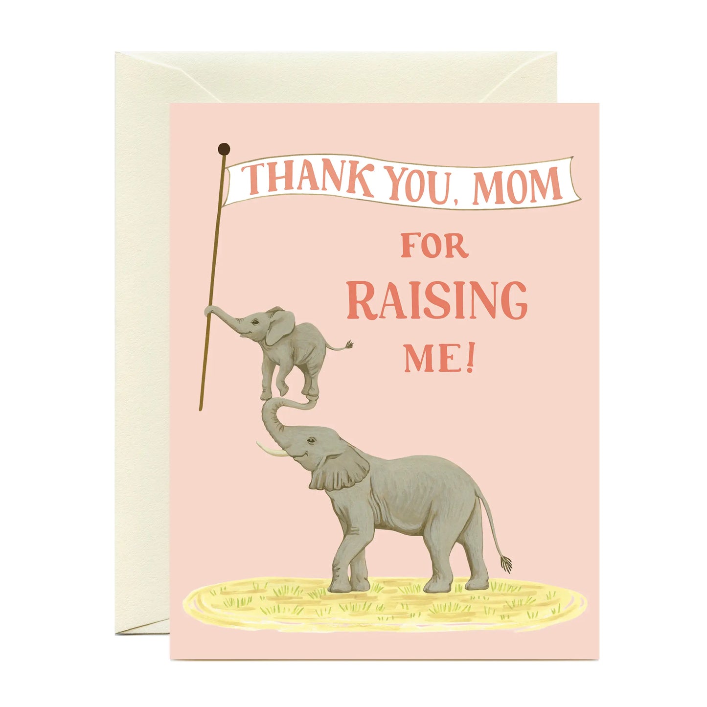 Elephant Mom Mother's Day Card